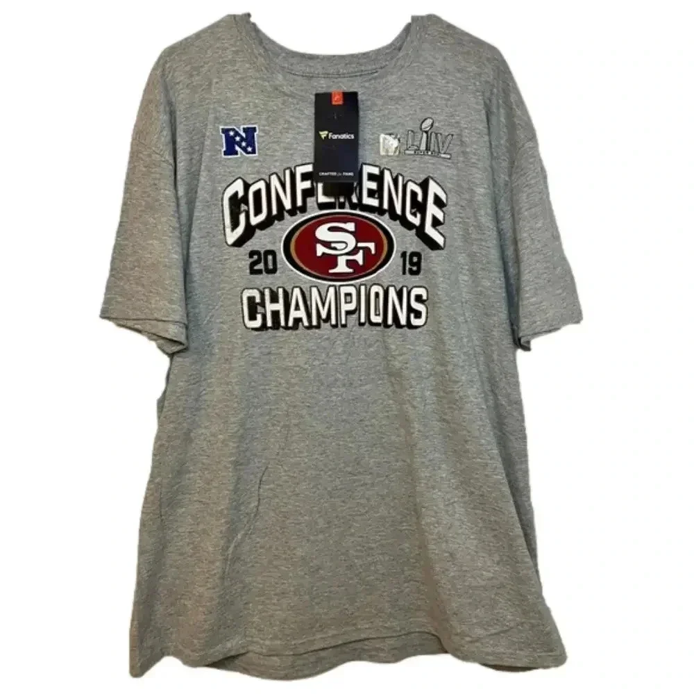 SAN FRANCISCO 49ERS 2019 NFC CHAMPIONS T-SHIRT 2XL